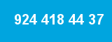 924 418 44 37 924 418 44 37